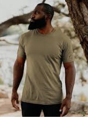 Grunt Style Olive Short Sleeve Crew Neck T-Shirt